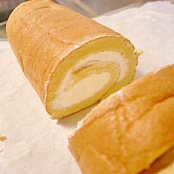 ふわふわシフォンの生地でロールケーキ レシピ 作り方 By きく7571 楽天レシピ ふわふわシフォンの生地でロールケーキ レシピ 作り方 By きく7571 楽天レシピ